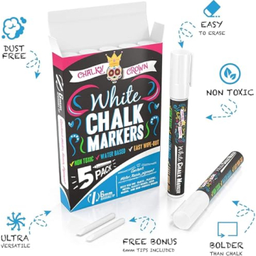 Liquid Chalk Markers for Creativity on Any Surface