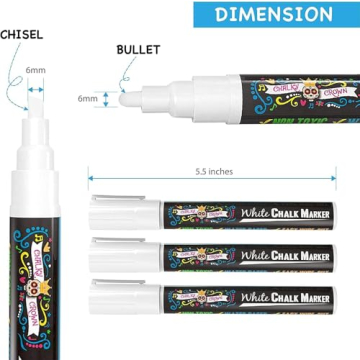 Liquid Chalk Markers for Creativity on Any Surface