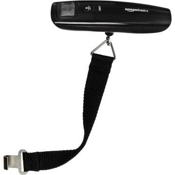 Amazon Basics Portable Luggage Scale - Accurate Weight