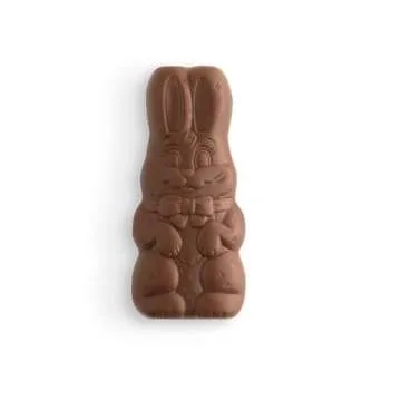HERSHEY'S Milk Chocolate Bunnies, Easter Candy Packs, 1.2 oz (6 Count)