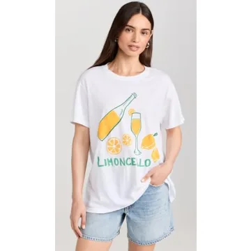 Stylish Limoncello Graphic Tee for Women