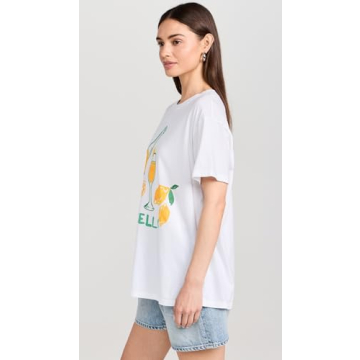 Stylish Limoncello Graphic Tee for Women