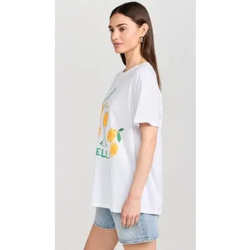 Stylish Limoncello Graphic Tee for Women