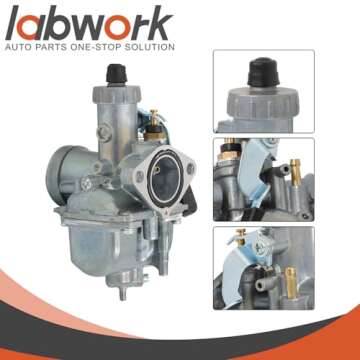 VM22 26mm Carburetor Carb Replacement for 125cc 140cc Pit Dirt Bike Lifan YX XR50 CRF70 KLX BBR Apollo Thumpstar Braaap Atomic DHZ SSR with Air Filter Intake