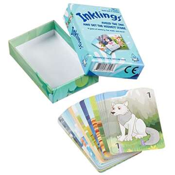 Inklings Math and Memory Card Game for Kids, Ages 5 and Up, Fun and Interactive Play, Early Learning and Educational for Elementary School (Kindergarten-5th Grade) Students, 2-6 Players