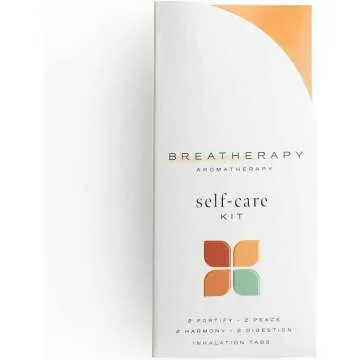 Breatherapy Self-Care Kit: Essential Oil Aromatherapy Tabs