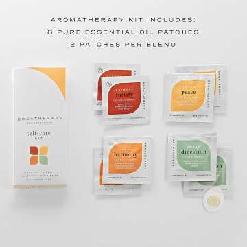 Breatherapy Self-Care Kit: Essential Oil Aromatherapy Tabs