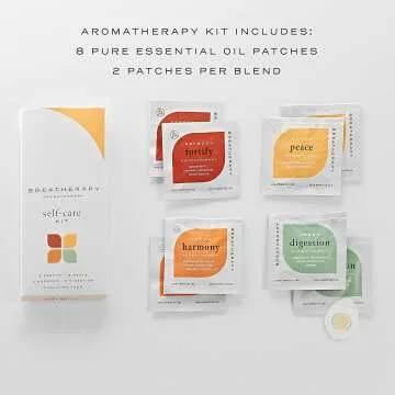 Breatherapy Self-Care Kit: Essential Oil Aromatherapy Tabs