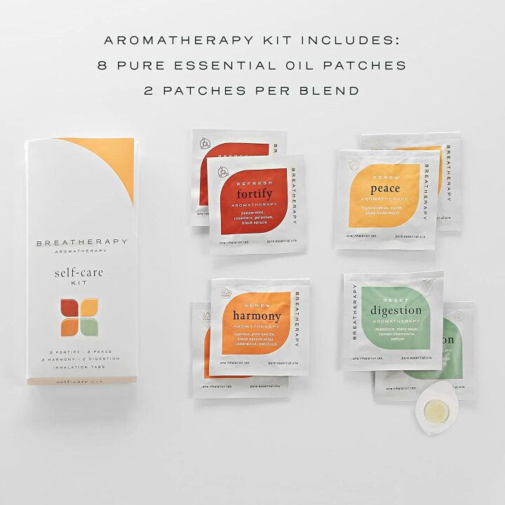 Breatherapy Self-Care Kit: Essential Oil Aromatherapy Tabs