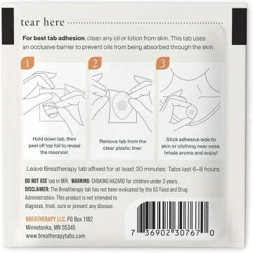 Breatherapy Self-Care Kit: Essential Oil Aromatherapy Tabs