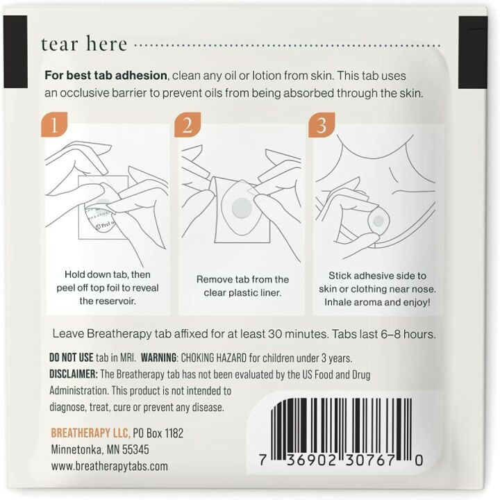 Breatherapy Self-Care Kit: Essential Oil Aromatherapy Tabs