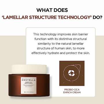 SKIN1004 Madagascar Centella Probio-Cica Enrich Cream 1.69 fl.oz, 50ml
