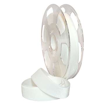 Morex Ribbon 01225/10-401 Nylvalour Swiss Velvet Nylon Ribbon for Elegant Crafts