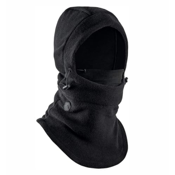 Tough Headwear Balaclava Ski Mask for Men and Women - Heavyweight Fleece Winter Shiesty Cover - Extr...