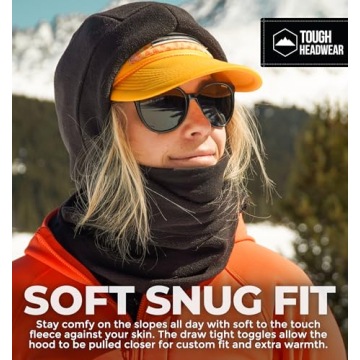 Tough Headwear Balaclava Ski Mask for Cold Weather Protection