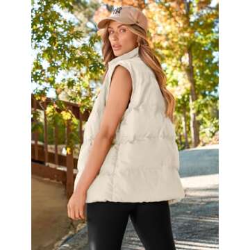 Stylish AUTOMET Puffer Vest for Women - Cozy & Functional
