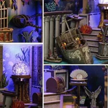 DIY Book Nook Kit - Create Underwater Adventure Home Decor