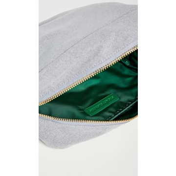 Stylish Stoney Clover Lane Nylon Cosmetic Bag in Gray