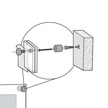 Azar Displays Floating Acrylic Wall Frame 30" x 40"