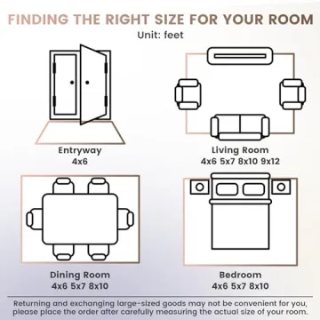 Washable Checkered Rug for Kids and Family