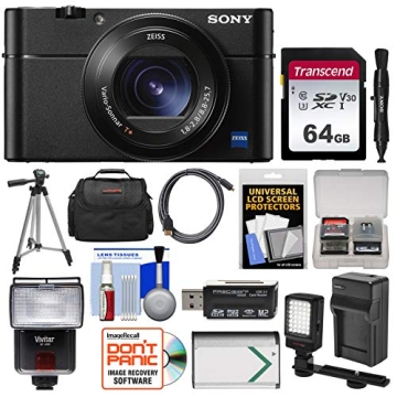 Sony RX100 V 4K Camera Bundle with Accessories Kit