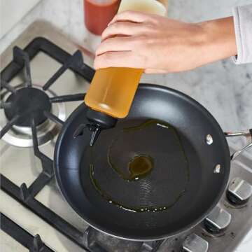 MIGHTY STRONG 16 OZ Squeeze Bottles for Sauces