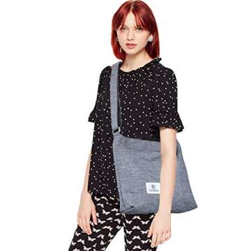 Hobo Bags for Women, Fanspack Hobo Bag Hobo Crossbody Bag Canvas Shoulder Bag Canvas Bag Tote Bag Women's Hobo Handbags Women's Shoulder Handbags Women's Tote Handbags