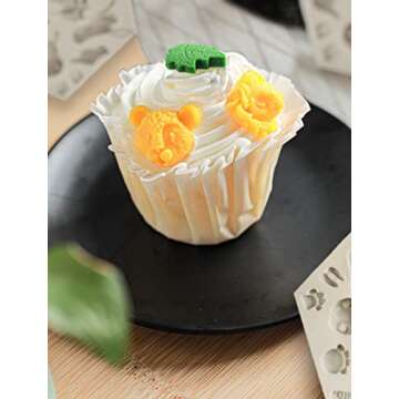 Trendy Animal Silicone Molds for Delicious Jungle Treats