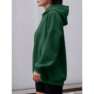 AUTOMET Women's Stylish Oversized Fleece Hoodie