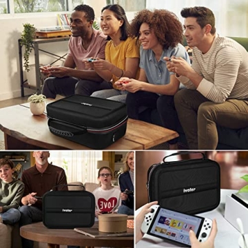 iVoler Nintendo Switch OLED Travel Case Durable Protection