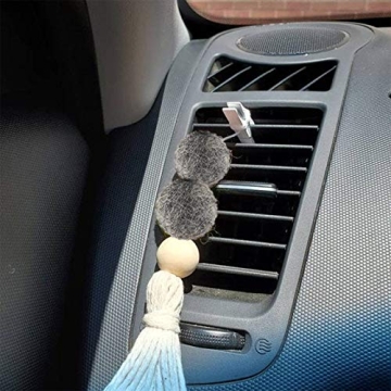 Felt Ball Car Essential Oil Diffusers for Fresh Aroma