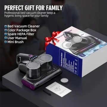 UV Mattress Vacuum Cleaner with HEPA Filter 16Kpa Suction