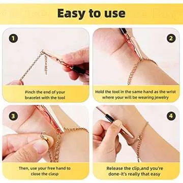 Zonon Jewelry Helper Bracelet Tool Aid for Easy Wearing