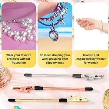 Zonon Jewelry Helper Bracelet Tool Aid for Easy Wearing