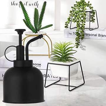 Ovida Metal Plant Mister 10oz Stylish Watering Spray Bottle