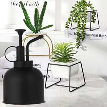 Ovida Metal Plant Mister 10oz Stylish Watering Spray Bottle