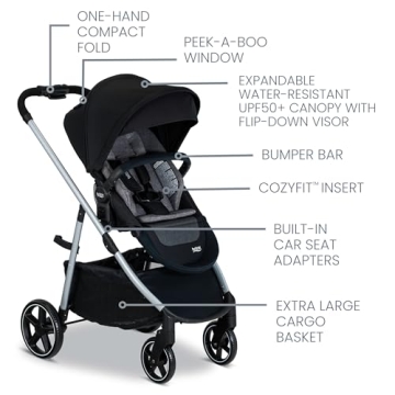 Britax Grove Modular Stroller Lightweight Versatile Safe
