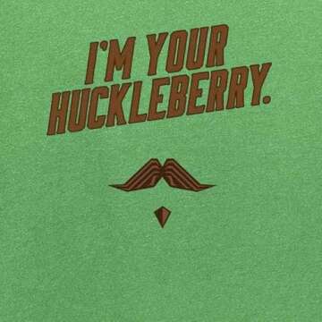 Pop Threads Im Your Huckleberry Western Quote Funny Vintage Baby Toddler Kids Girl Boy T-Shirt Heather Irish Green 2T