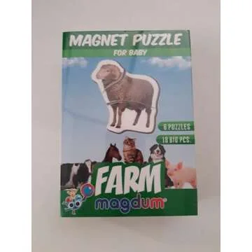 Engaging Farm Magnetic Puzzles for Kids Ages 3-5