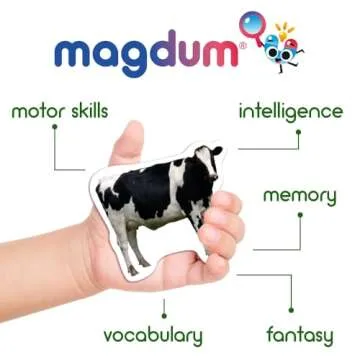 Engaging Farm Magnetic Puzzles for Kids Ages 3-5