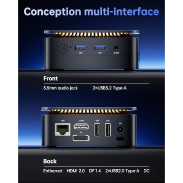 Compact KAMRUI N150 Mini PC with Powerful Performance