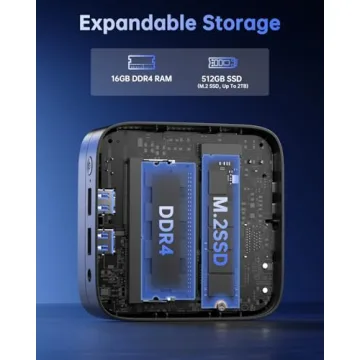 Compact KAMRUI N150 Mini PC with Powerful Performance