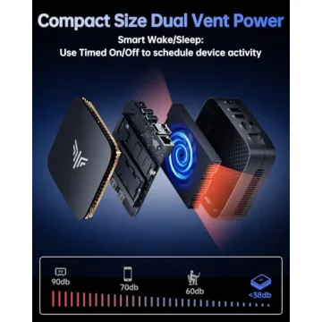 Compact KAMRUI N150 Mini PC with Powerful Performance