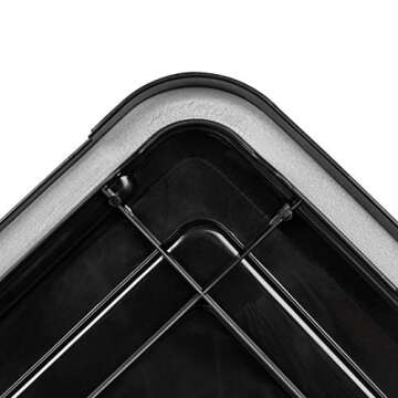 IRIS USA WeatherPro 19 Qt Storage Bins – Durable & Stackable