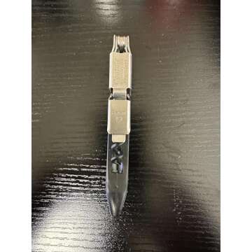 Premium Waiters Corkscrew By Coutale Sommelier - Black Stainless Steel - French Patented Spring-Loaded Double Lever Wine Bottle Opener for Bartenders and Gifts