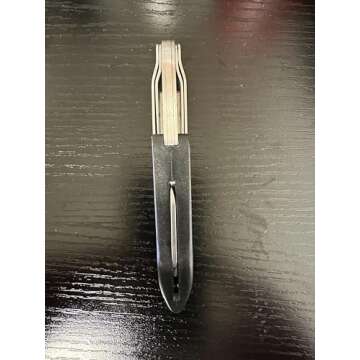 Premium Waiters Corkscrew By Coutale Sommelier - Black Stainless Steel - French Patented Spring-Loaded Double Lever Wine Bottle Opener for Bartenders and Gifts