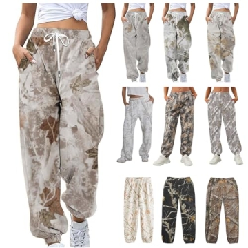 Nkgra Women's Camo Pants Perfect for Any Occasion