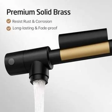 KES Pot Filler - Stylish Kitchen Faucet, cUPC Certified, Lead-Free