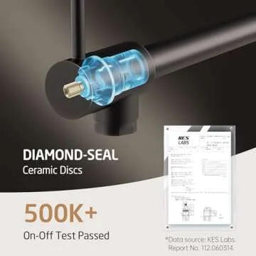 KES Pot Filler - Stylish Kitchen Faucet, cUPC Certified, Lead-Free