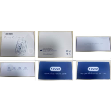 Vibeat Bluetooth Fingertip Pulse Oximeter with Pulse Rate, Blood Oxygen Saturation Monitor | Finger O2 Meter, Batteries and Lanyard Included, Free APP, FSA/HSA Eligible